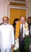 The President of the I.P.O. with Indian Foreign Affairs Minister K. P. Gujral -- Conference on Democracy and Terrorism